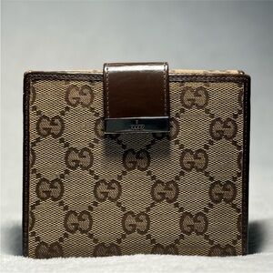Gucci Brown Monogram Wallet